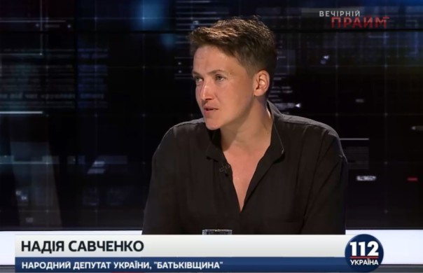 Наводчица Савченко обматерила в теле-эфире украинских генералов и главнокомандующего Порошенко