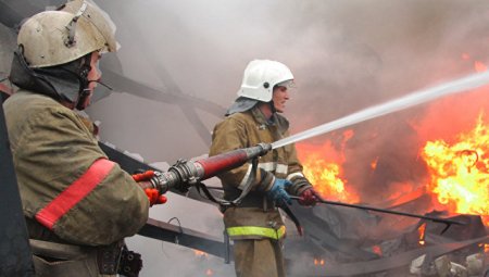 Пожар произошел в жилом доме в Хабаровске