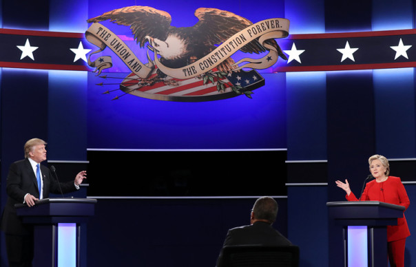 Дебаты Клинтон и Трампа поглядели рекордное число телезрителей