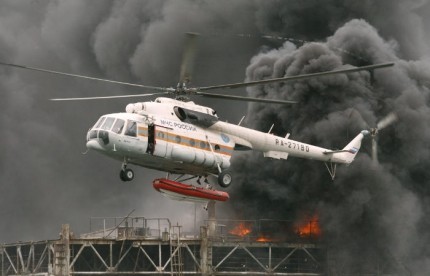 Предпосылкой крушения вертолета в Подмосковье назвали отказ одного из моторов