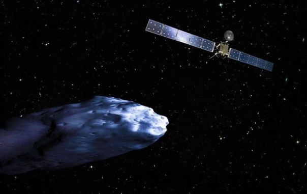 Зонд Rosetta разобъется о комету в прямом эфире