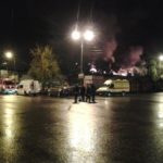 При тушении пожара на складе в столице погибли восемь пожарных