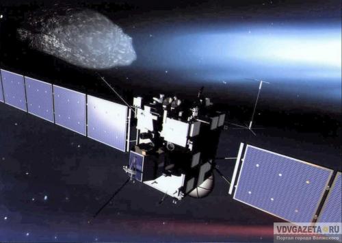 Космический зонд «Розетта» направлен на столкновение с кометой