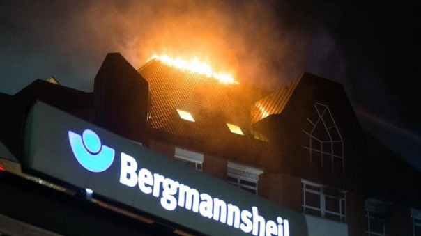 В клинике Германии произошел пожар, погибли 2 человека