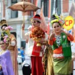 Третий год Таиланда в центральной части Москвы 0