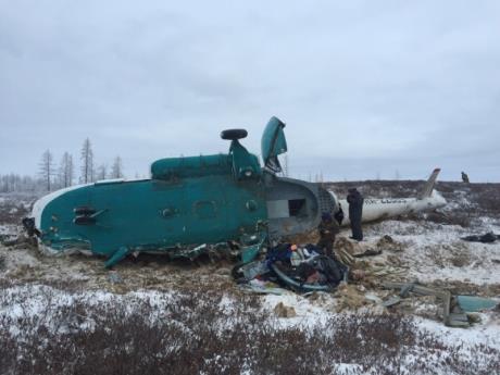 Установлены все личности погибших при крушении Ми-8 в ЯНАО