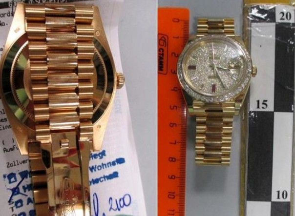 В аэропорту Краснодара у пассажирки изъяли часы стоимостью 100 000 евро