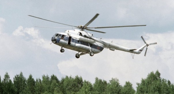 ЧП в Приамурье: в процессе взлета опрокинулся вертолет
