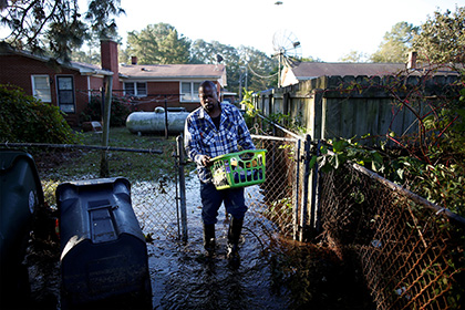 На юго-востоке США выросло число погибших урагана «Мэтью»