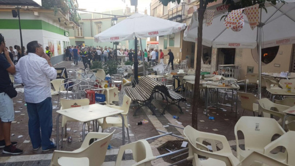 После взрыва в испанском кафе пострадали 70 человек