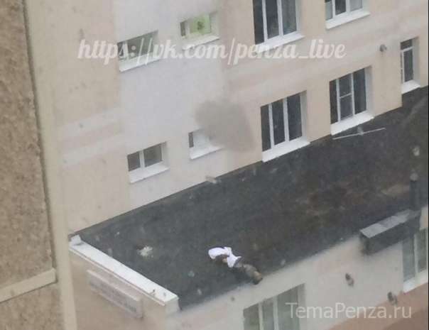 В Пензе мужчина упал с окна детской клиники