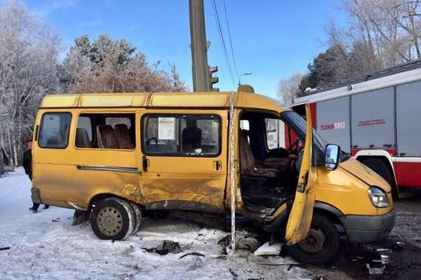 В Ангарске в ДТП с «маршруткой» пострадали 5 человек