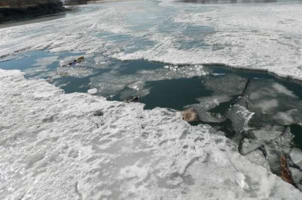В Татарстане на отколовшейся льдине дрейфуют 10 рыбаков