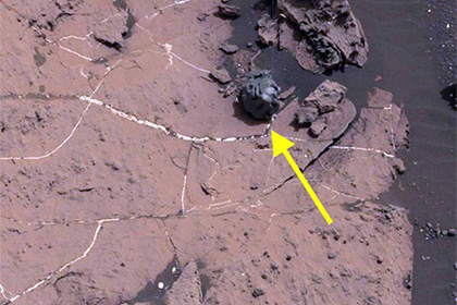 На Марсе обнаружили железный метеорит