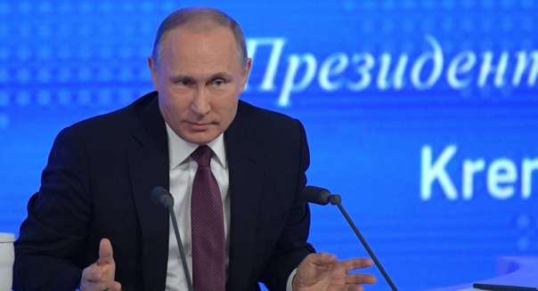 Путин: газ России придет в Крым через два-три дня