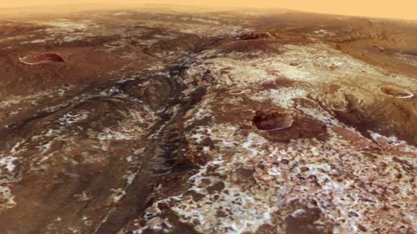 Виртуальная прогулка по руслу древней марсианской реки