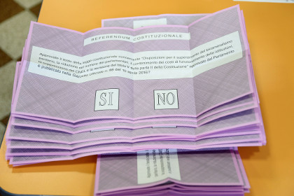 В Италии начался общенародный референдум по конституционной реформе