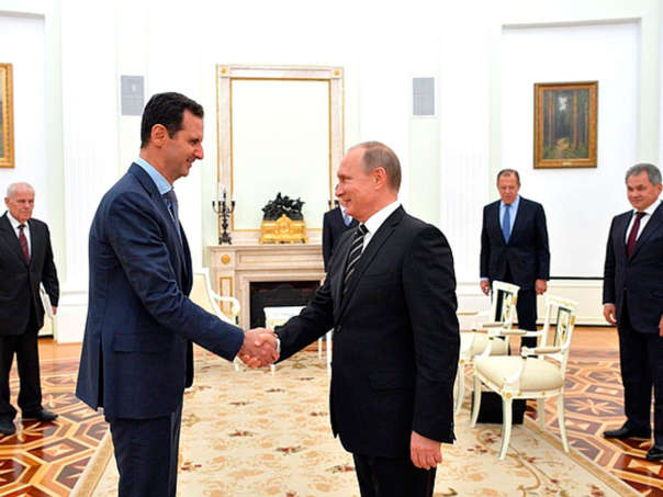 Путин и Асад высоко оценили договоренность о перемирии в Сирии