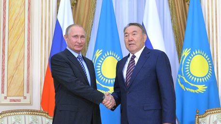 Путин и Назарбаев пообщались на горнолыжном курорте вблизи Алма-Аты