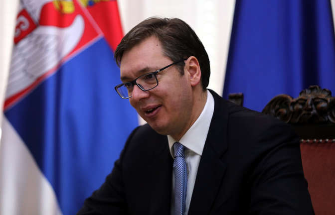 Премьер Сербии Александр Вучич официально стал кандидатом в президенты