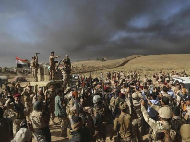Иракские войска наступают на западную часть Мосула