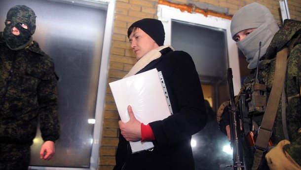 СБУ провела беседу с Савченко после ее поездки в ДНР