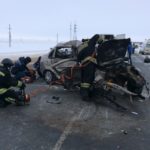 Три человека погибли в лобовом ДТП на трассе Оренбург-Казань