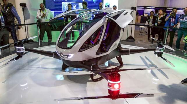 В Дубае к лету появятся беспилотные пассажирские дроны