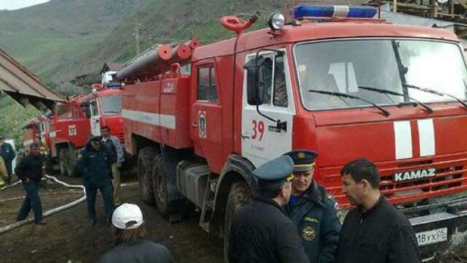 В Дагестане на 23 февраля на 100% сгорела сельская школа