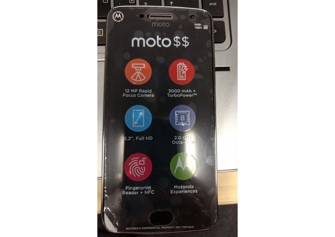 Moto G5 Plus получит 5.2-дюймовый дисплей и 12 Мп камеру