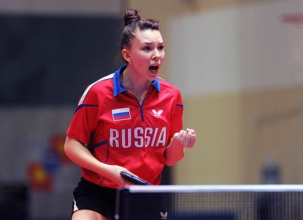 Екатерина Гусева завоевала бронзовую медаль на молодежном первенстве Европы по настольному теннису