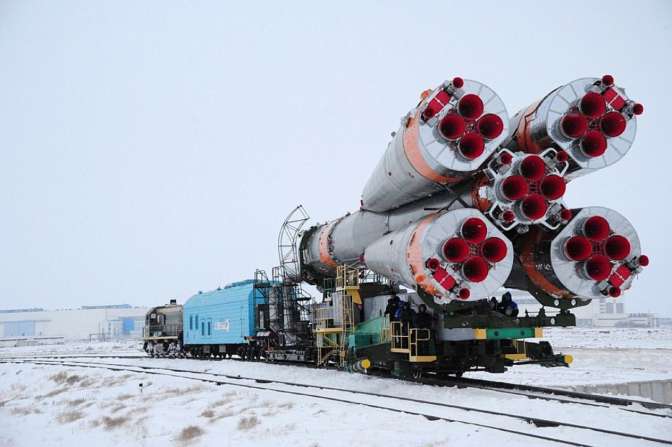 Последнюю в истории ракету «Союз-У» установили на «Гагаринский старт»