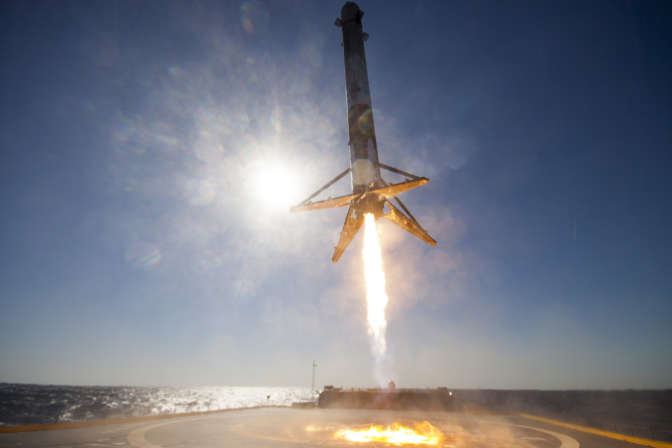 SpaceX повторно запустит первую ступень ракеты Falcon 9