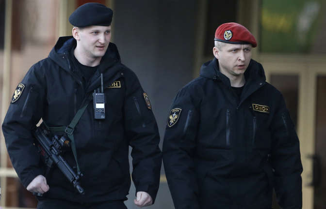 Минская полиция отпускает задержанных корреспондентов