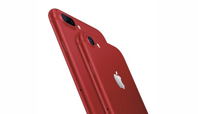 Apple докатилась до красного iPhone 7 и iPhone 7 Plus