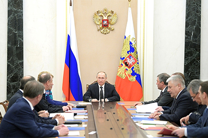 Песков: Путин провел оперативное совещание с членами Совбеза
