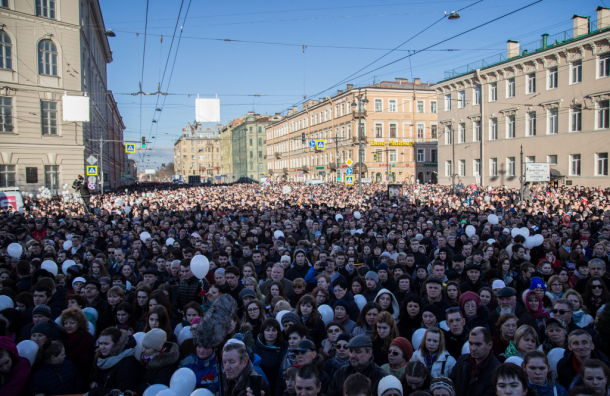 В Петербурге закончилась общегородская акция памяти и солидарности