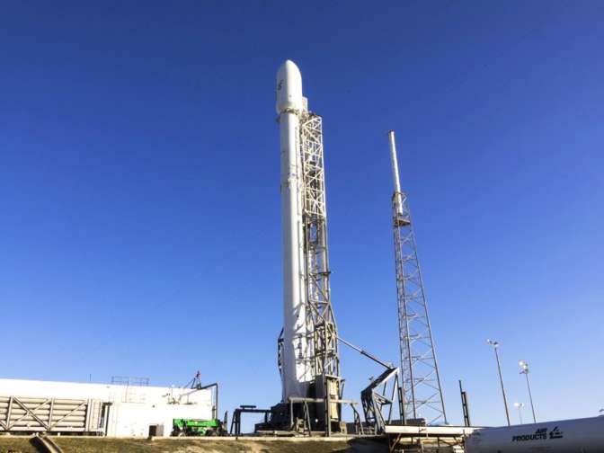 Spacex перенесла запуск ракеты Falcon 9 по техническим причинам
