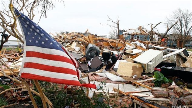 В Техасе 5 человек стали жертвами торнадо