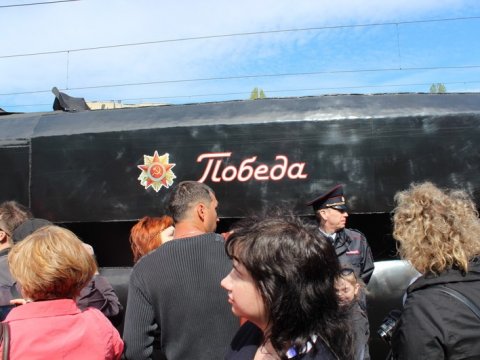 В Саратов в первый раз прибыл ретро-поезд «Победа»