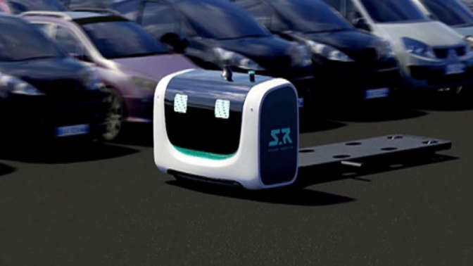В парижском аэропорту появился робот-парковщик Stan