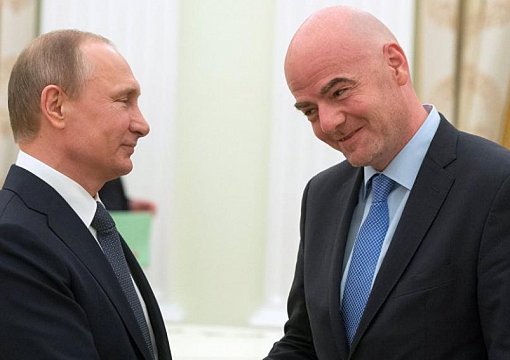 Путин встретится с президентом ФИФА в Краснодаре