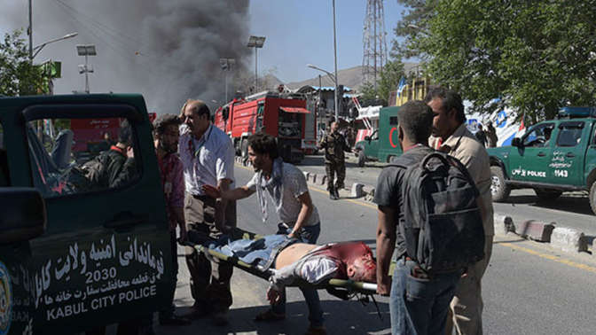 Мощный взрыв прогремел у здания посольства Германии в Кабуле, есть жертвы