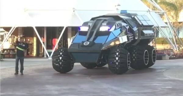 Ученые NASA разработали огромный автомобиль для покорения Марса