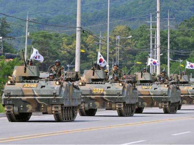 Армию Южной Кореи привели в повышенную боеготовность