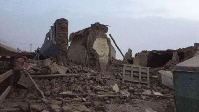 На северо-западе Китая случилось землетрясение: не обошлось без жертв