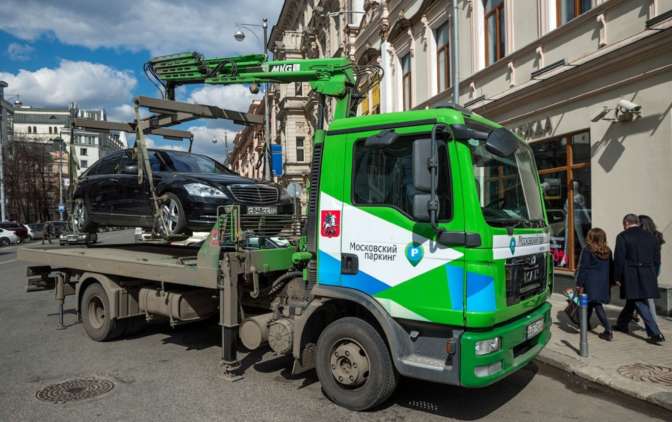 Названы более часто эвакуируемые машины в столице РФ