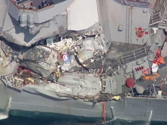 ВМС США: Тела 7-ми погибших матросов эсминца Fitzgerald опознали