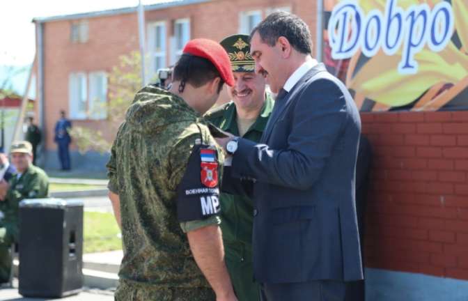 Батальон военной милиции из Ингушетии завершил миротворческую миссию в Сирии без потерь