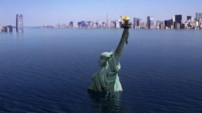 Утонувший Нью-Йорк: Ученые прогнозируют полное исчезновение города к 2100 году
